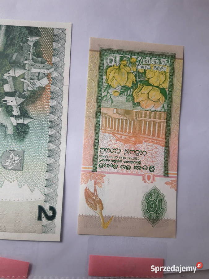 Banknot kolekcjonerski Somalia Litwa Sri Lanka Ruda Śląska