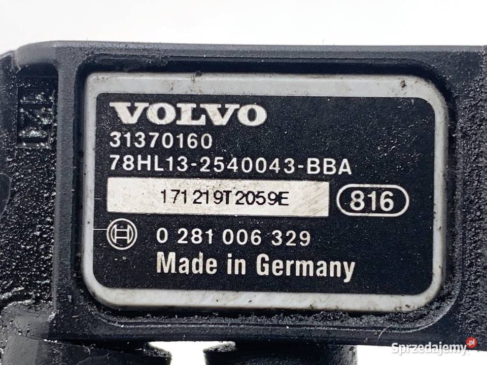 CZUJNIK CIŚNIENIA SPALIN DPF VOLVO V90 II Czujniki spalin sprzedam