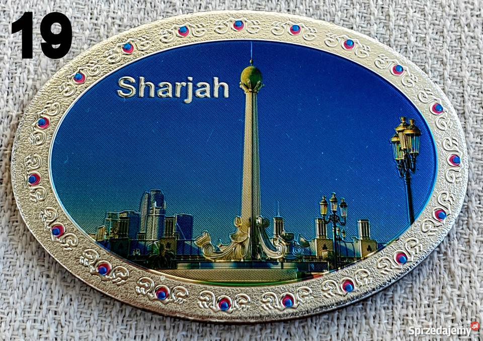 Magnes magnez na lodówkę ZEAUAEDubajEmiraty mazowieckie Kobyłka sprzedam