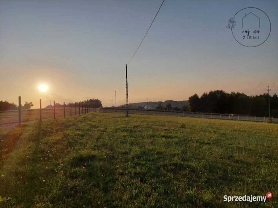 Widokowe działki inwestycyjne budowlane na podkarpackie Huta Gogołowska sprzedam