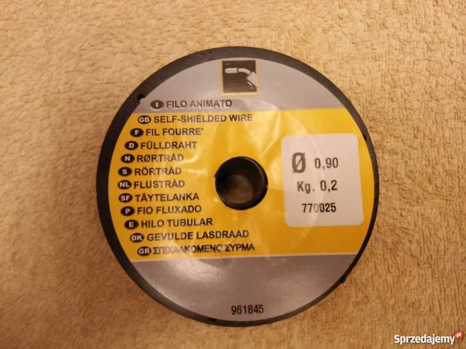 DRUT SPAWALNICZY SAMOOSŁONOWY F 09MM 02 mazowieckie Warszawa