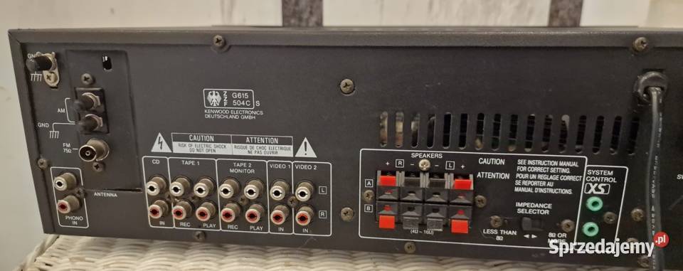Wzmacniacz Kenwood KRA5040 amplituner amplituner wielkopolskie Międzychód