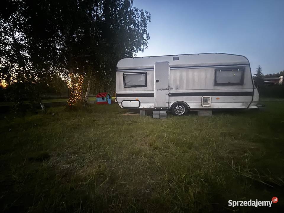 Przyczepa campingowa hobby mazowieckie Grabina Radziwiłłowska
