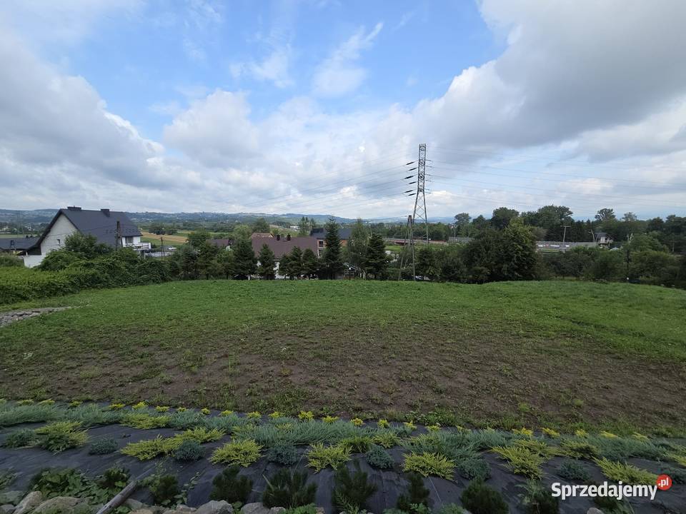 Działka budowlana Nowy Sącz Chełmiec 14ar z