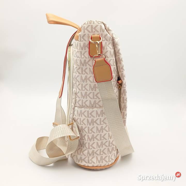 Plecak damski skórzany MKL jasny Pozostałe Zawiercie