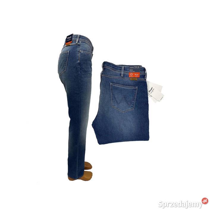 Spodnie damskie Wrangler Drew Blue Splash W30 Pisz