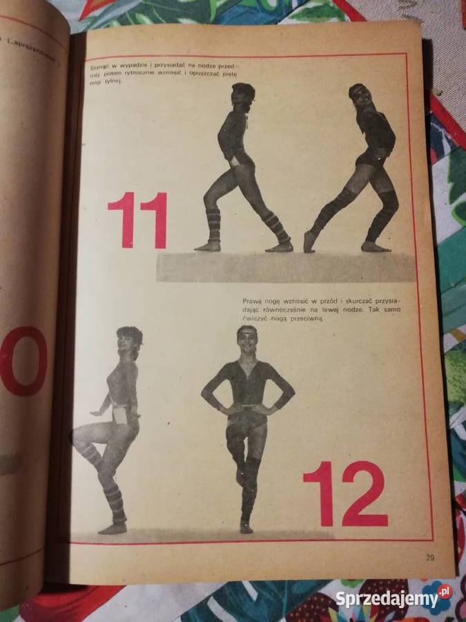 Aerobic taniec i gimnastyka Olga Kuźmińska Rok wydania 1985 małopolskie Kraków