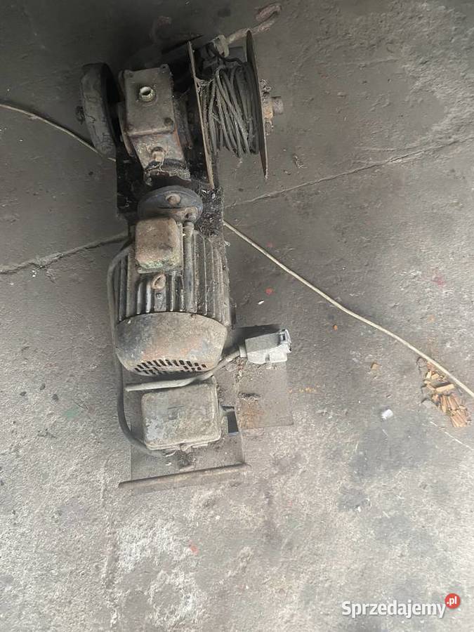 Wciągarka wyciągarka elektryczną mechaniczną