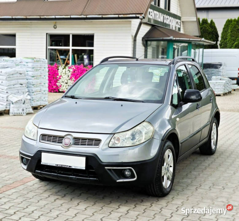 Fiat Sedici Klima Alu G A Z 4 x 4 Włoch szary małopolskie Nowy Sącz sprzedam