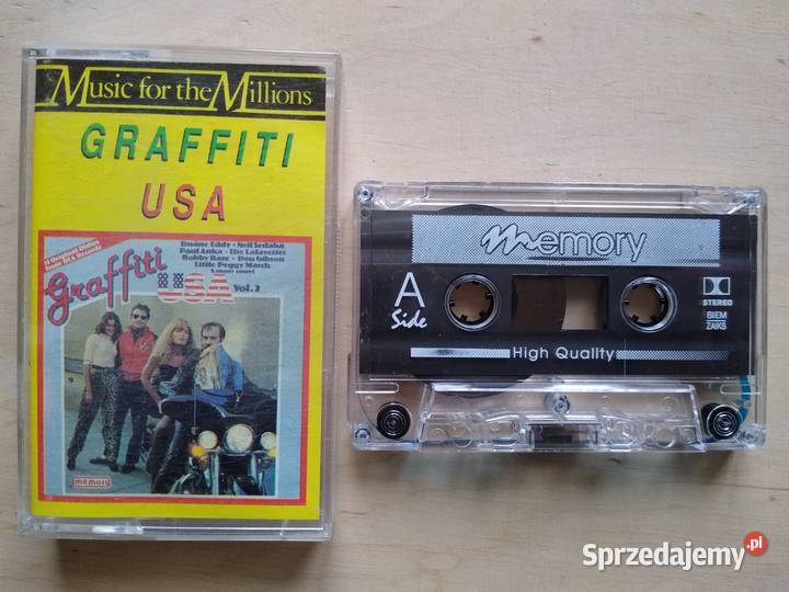GRAFFITI USA kaseta Płyty i kasety Gdańsk