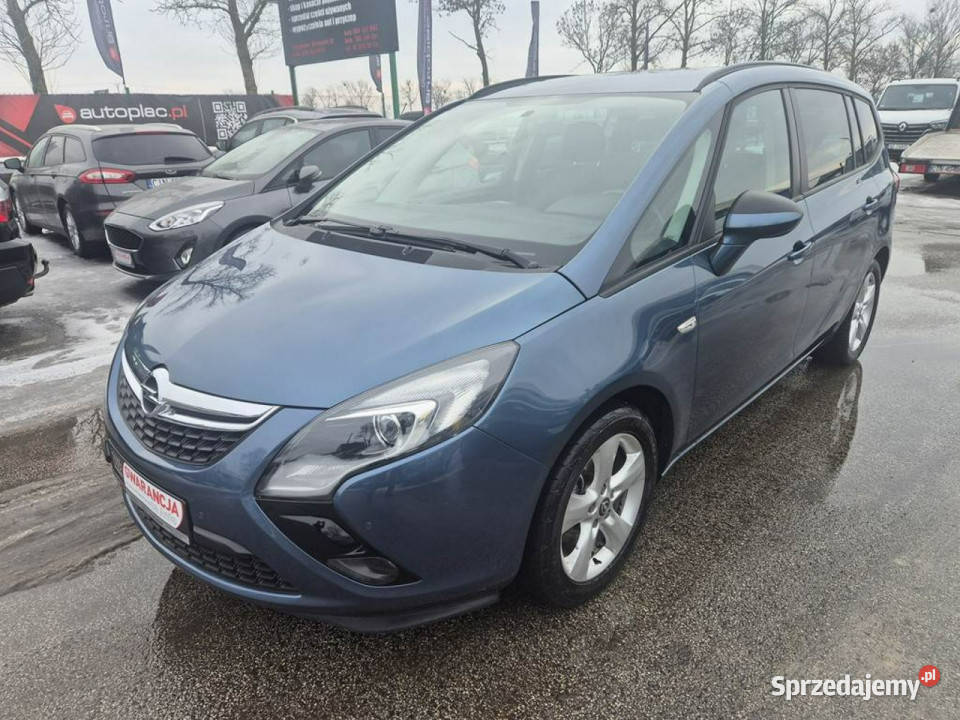Opel Zafira 14T 140 7osobowa C 2011 kujawsko-pomorskie Gniewkowo
