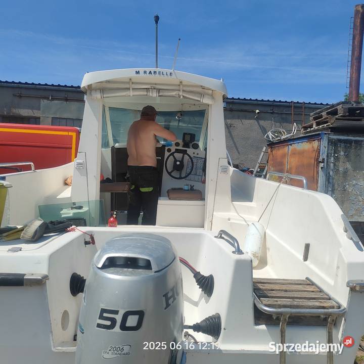 Łódź motorowa clear liner 595 honda 50 czyeros