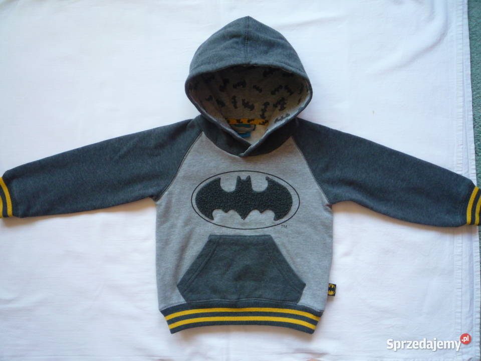 Cool Club r 98 Batman Bluza Ciepła z Kapturem Bluzy Szczecin