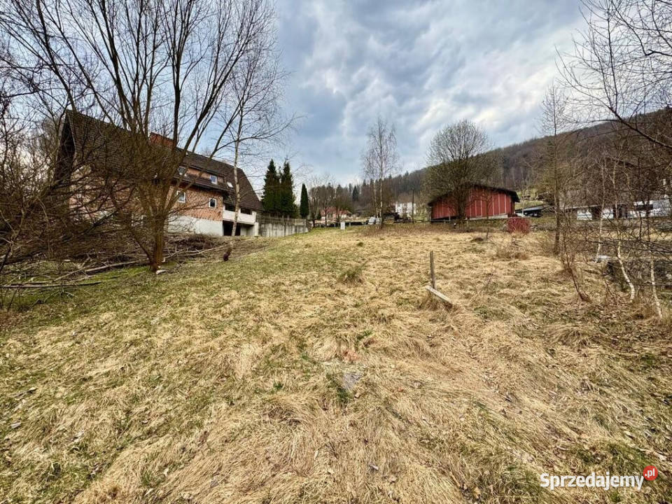 Widokowa działka budowlana w Wiśle 7 arów 693m2 śląskie Wisła