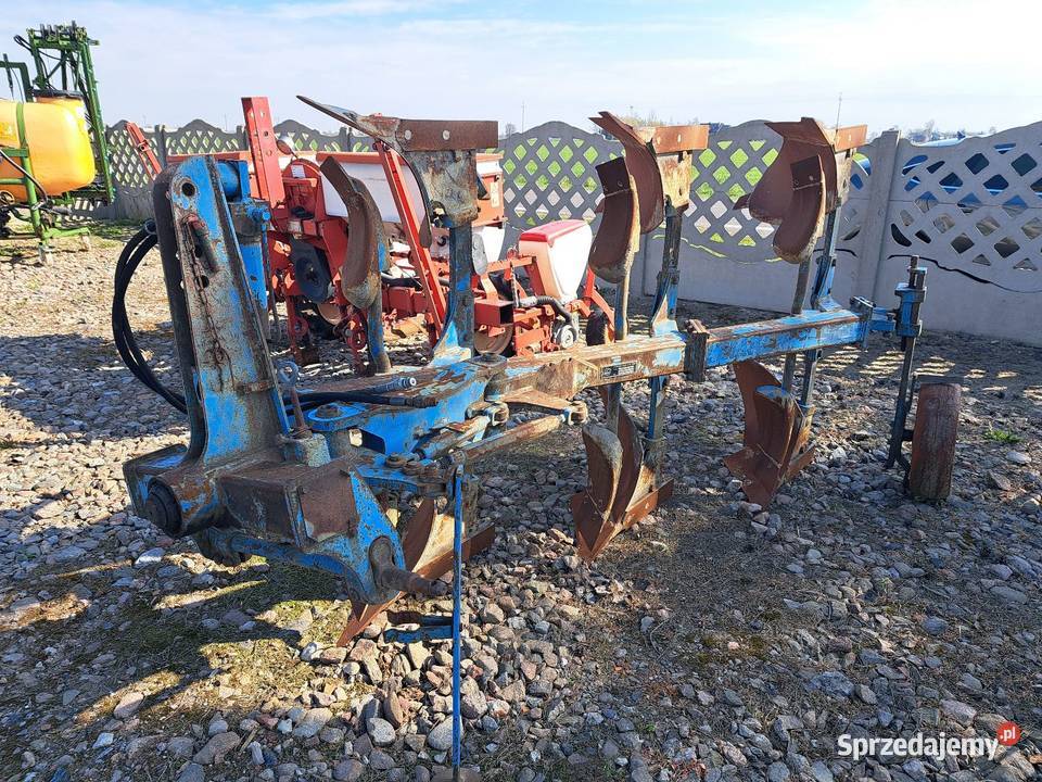 Pług obrotowy LEMKEN OPAL 110 3 skiby z Niemiec Maszyny rolnicze wielkopolskie Kłodawa
