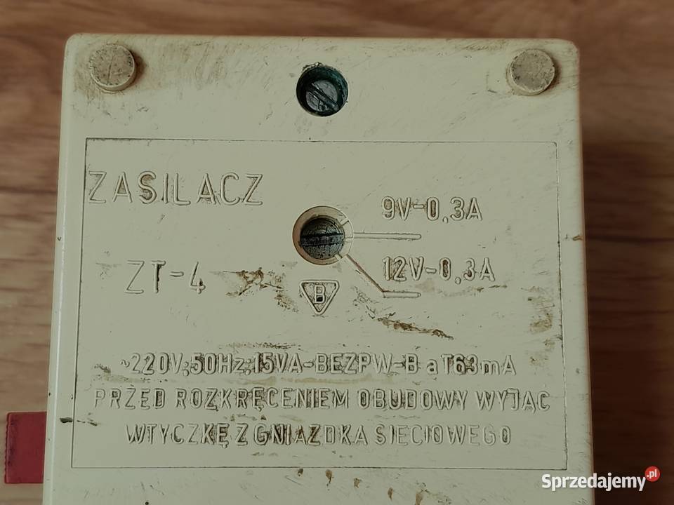 Zasilacz polskiej produkcji ZT4 dolnośląskie Polkowice