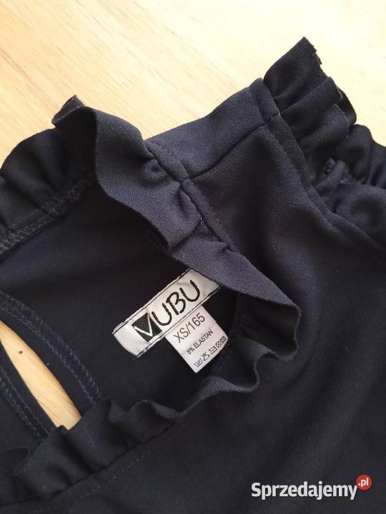 Luźna granatowa sukienka Vubu XS165 Nysa