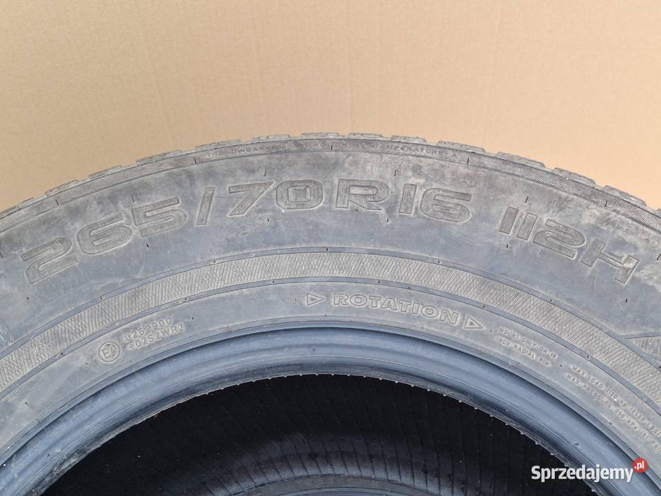 OPONY ZIMOWE NOKIAN WR SUV 3 26570R16 KOMPLET lubuskie Bieleń