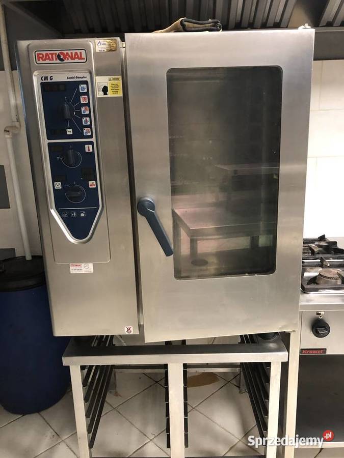 Piec Rational CMG gazowy konwekcyjnoparowy 10 gn Gastronomia Warszawa