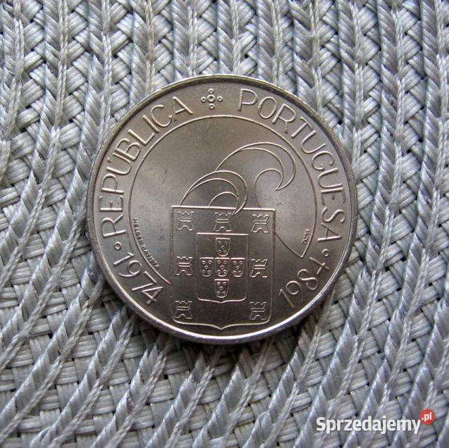 Portugalia 25 Escudos 1984r 10 Rocznica wielkopolskie Kalisz