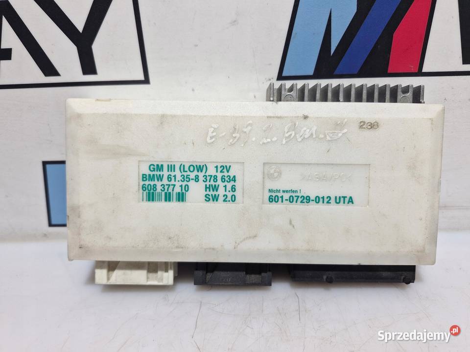 BMW E38 E39 MODUŁ STEROWNIK KOMFORTU GM III LOW