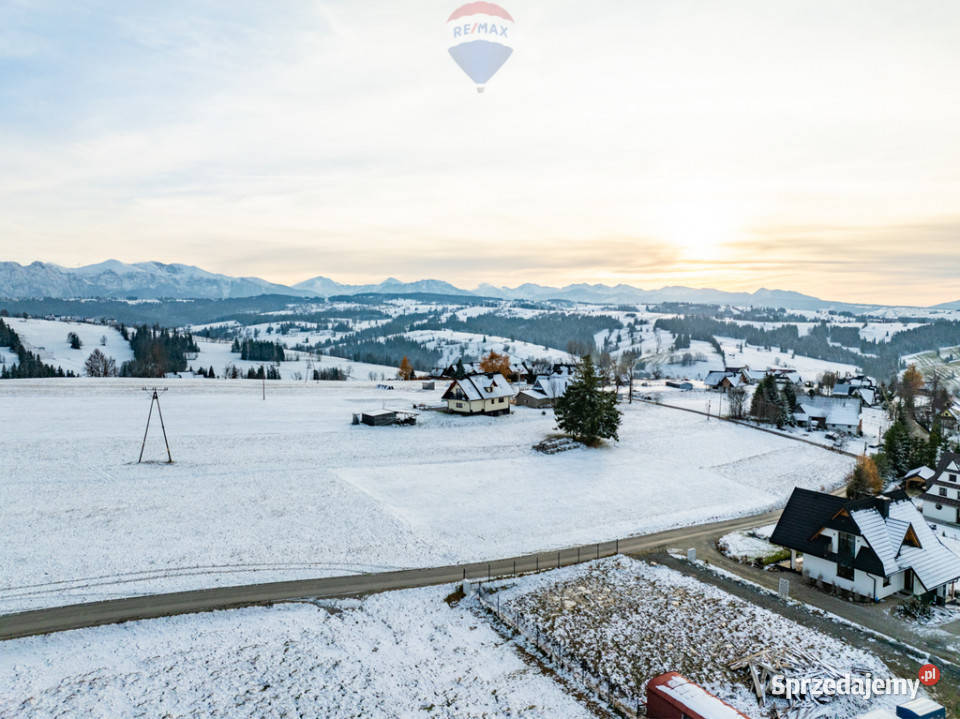 Widokowa działka budowlana w Czerwiennem 2 Ząb sprzedam