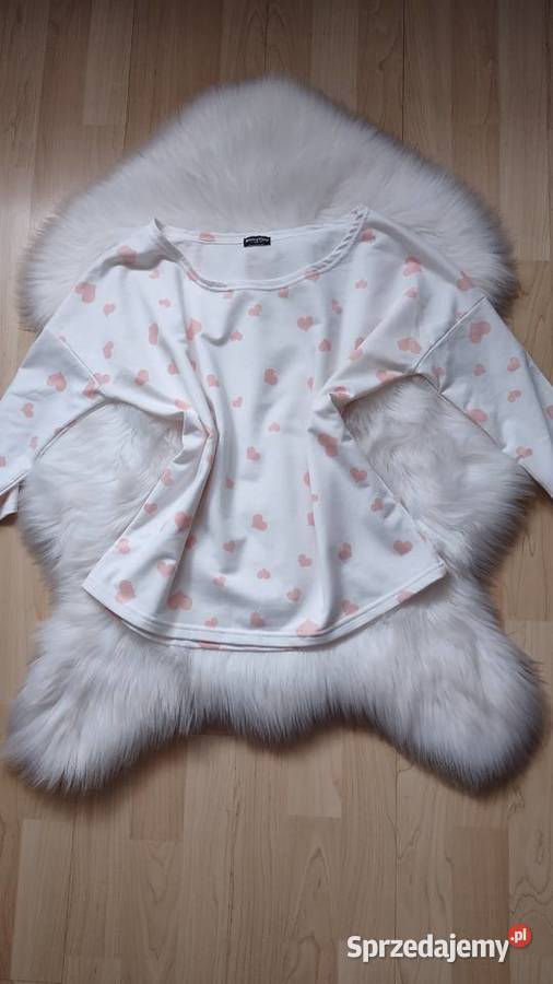 Krótka bluza w serduszka ML Rozmiar 38(M) Olkusz sprzedam