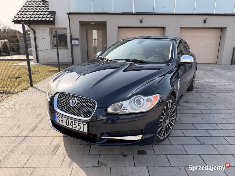 Jaguar XF 27 diesel 175 2008r jasne skory Gotartów
