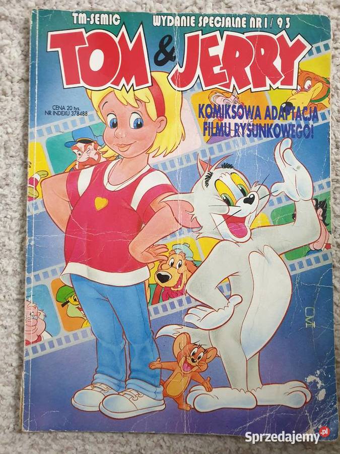 Tom Jerry Wydanie Specjalne TNSemic 193 Unikat Polskie Gdynia