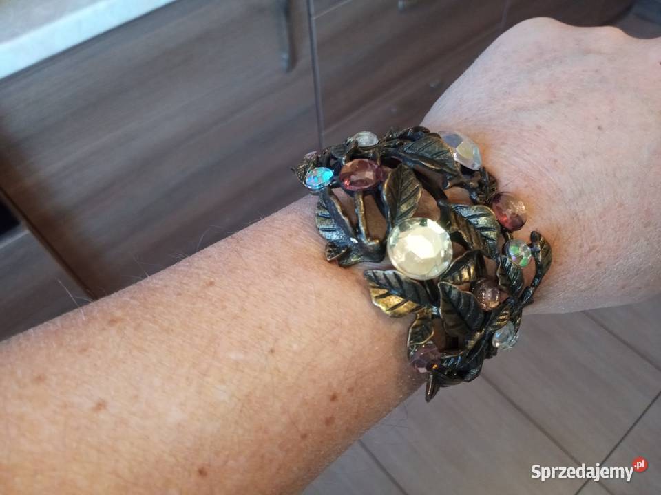 Bransoletka metalowa Vintage 4 Stalowa Wola sprzedam