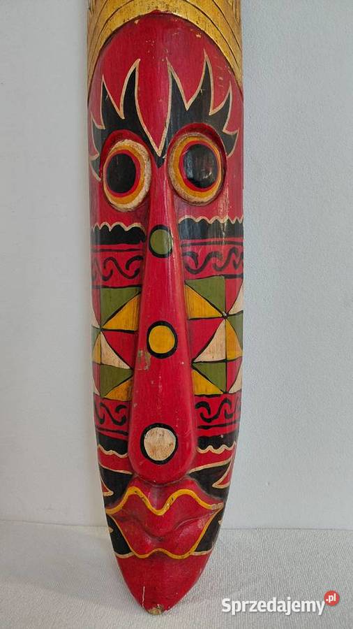 Maska Indonezja Tribal Krzykawa