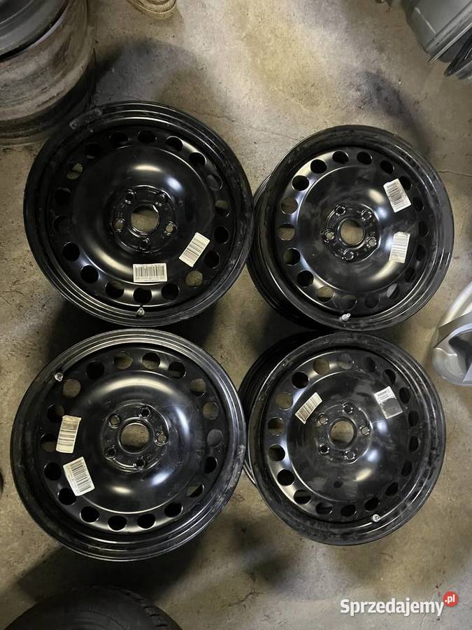 Komplet oryginalnych felg stalowych do VW Tiguan Motoryzacja Poddębice sprzedam