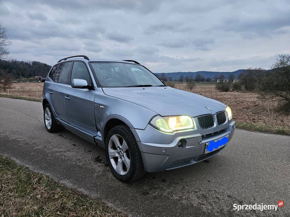 Bmw x3 e83 Anglik zarejestrowany Okazja 20d 177 Sanok