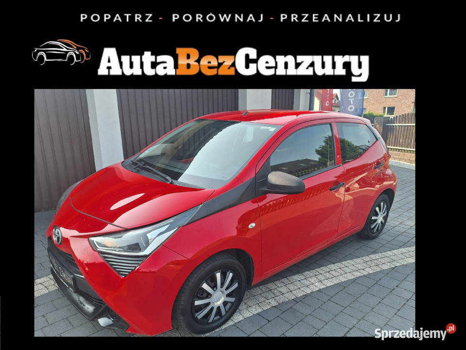 Toyota Aygo 10i 72 X Serwisowana VAT23 II 2014 Zarejestrowany w Polsce
