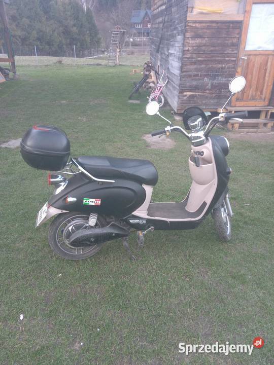 skuter elektryczny z nowymi bateriami sprzedam Zawoja