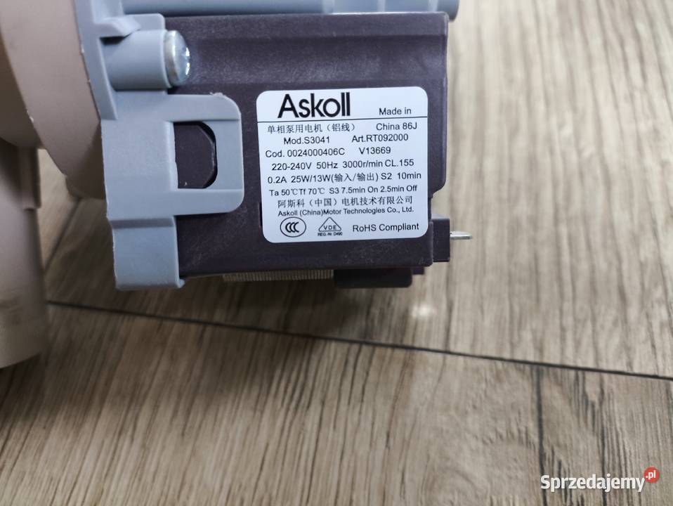 pompa pralka Haier hw100 B14959U1 Gdańsk