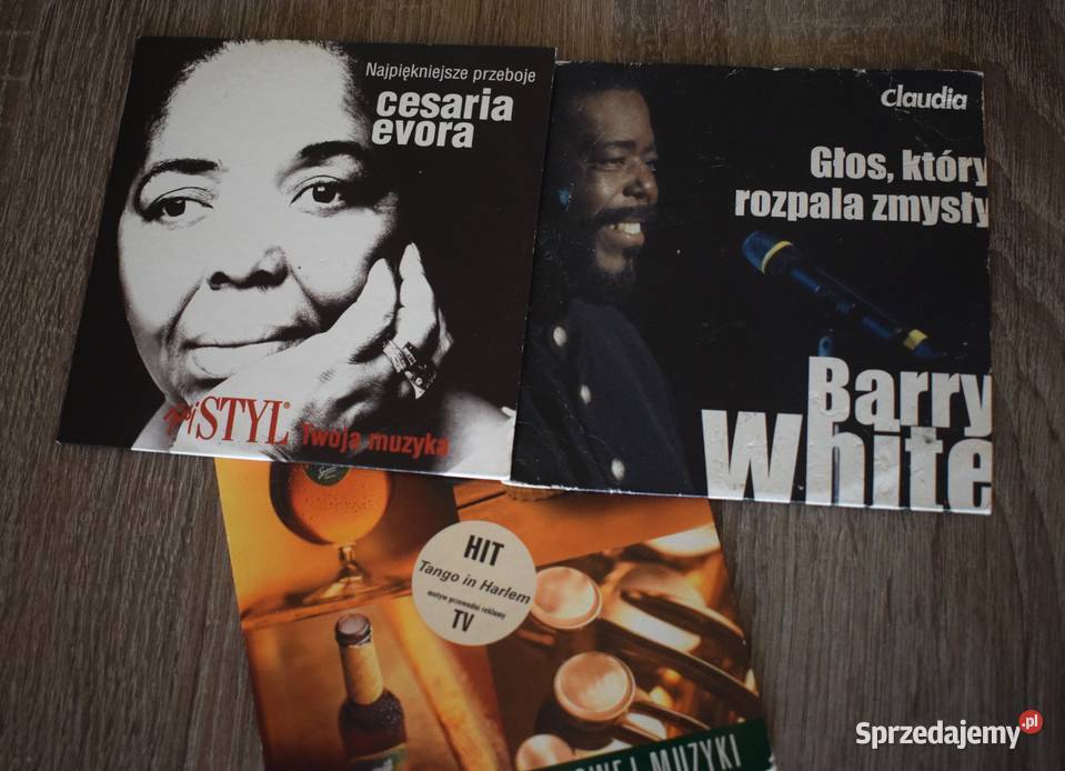 Barry White Cesaria Evora składak 3 płyty w CD Chełmno