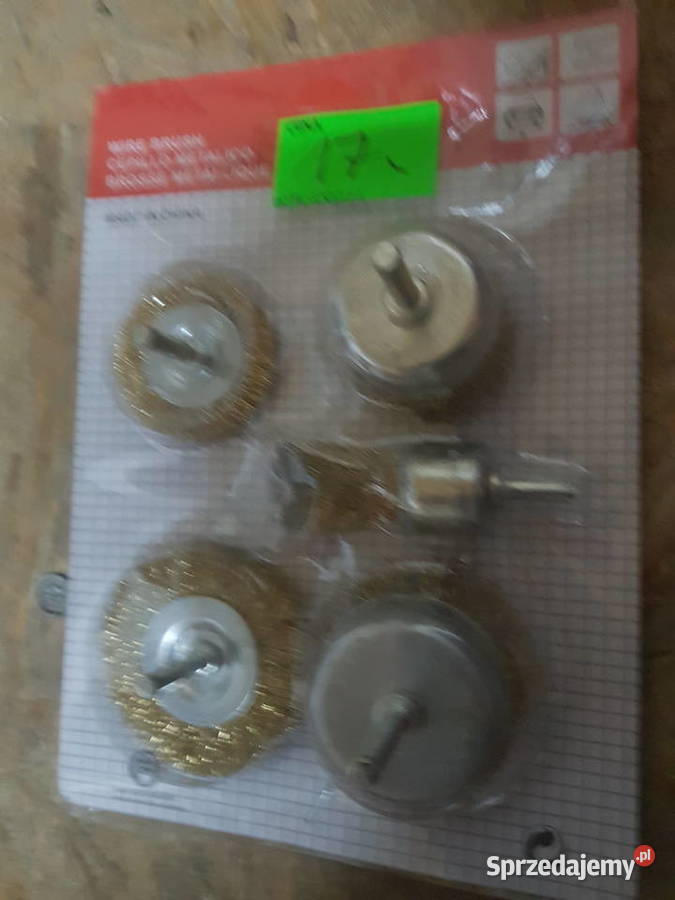 SZCZOTKI DRUCIANE WIERTARKI 5 Sztuk Głogowa sprzedam