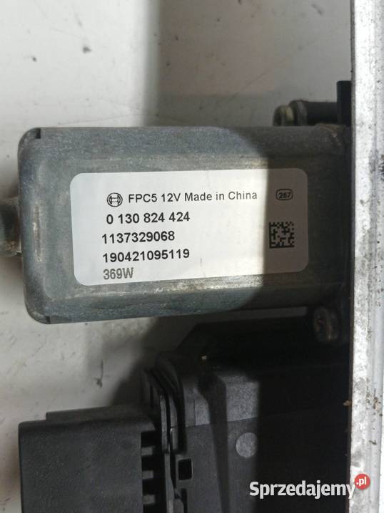 MECHANIZM SZYBY PRAWY TYŁ EU 9837842380