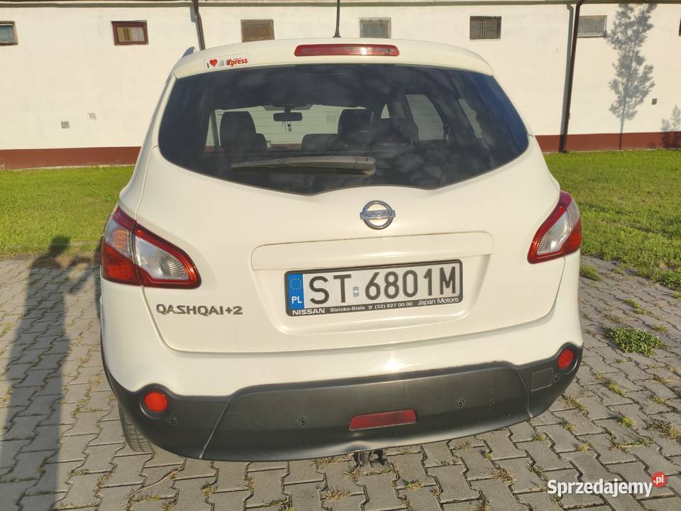 Nissan Qashqai2 20 benzyna 2010 7 miejsc 124 4/5 śląskie Tychy