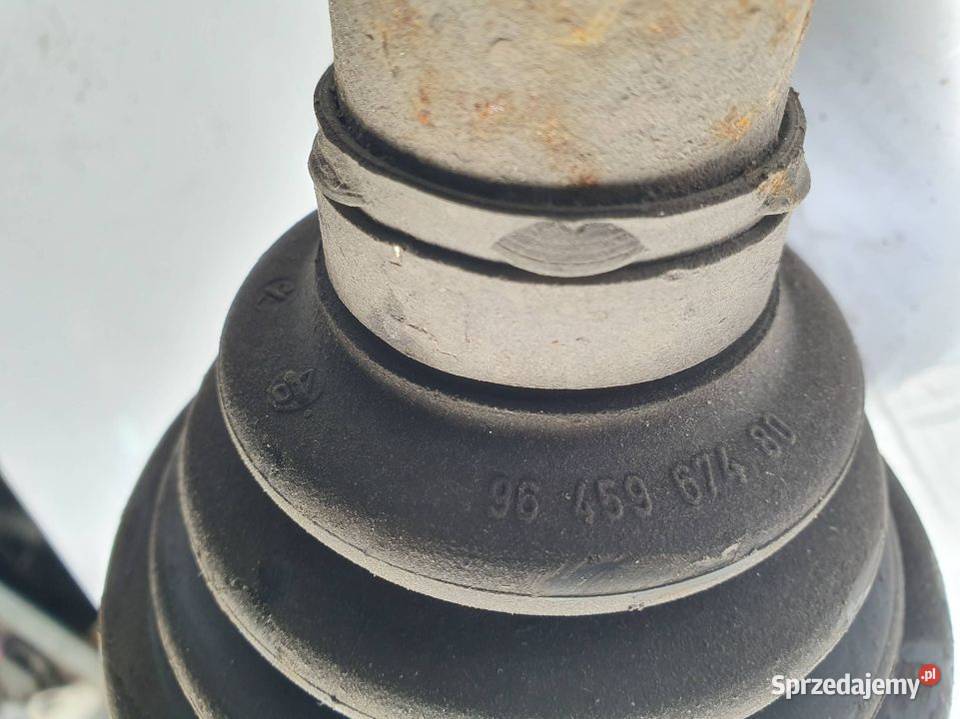 PÓŁOŚ LEWA PRZÓD PEUGEOT 207 SW Lipno