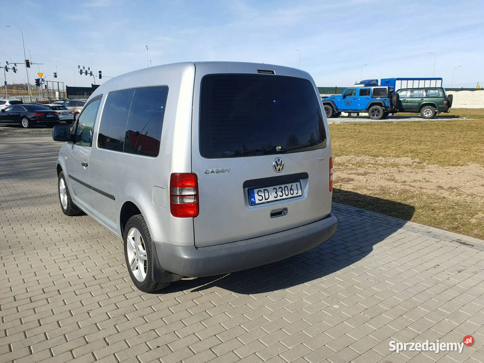 Volkswagen Caddy 19tdi 105 2010r Klima Alu Felgi klimatyzacja Strobice