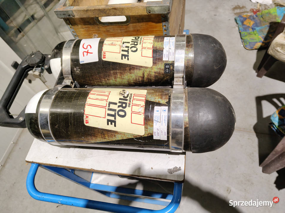 Butle kompozytowe do aparatów oddechowych VAT marża Szpitary