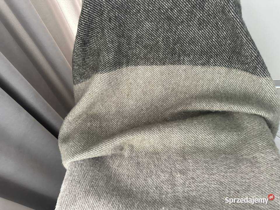 Koc pled motyw pasy 100 wełny 150x180 Łódź