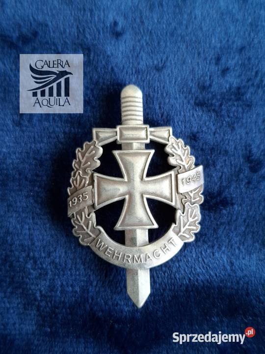 Odznaka weteranów 19391945 Wehrmacht pomorskie Wejherowo