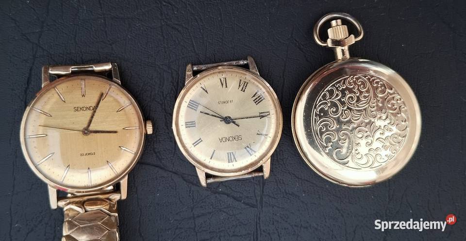 Stare Zegarki SEKONDA Gliwice