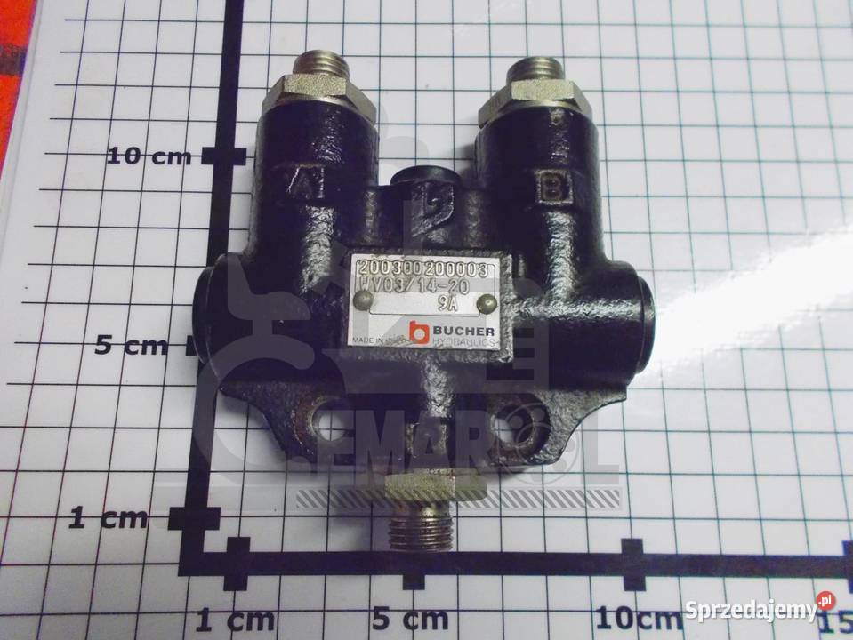 Rozdzielacz hydrauliczny znaczników bocznych Pozostałe sprzedam