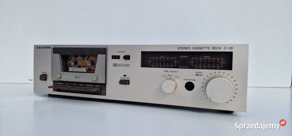 Blaupunkt C 110 C110 Cassette Deck magnetofon Międzychód
