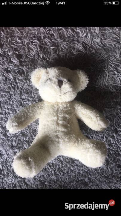 Pluszowy miś Kłodawa