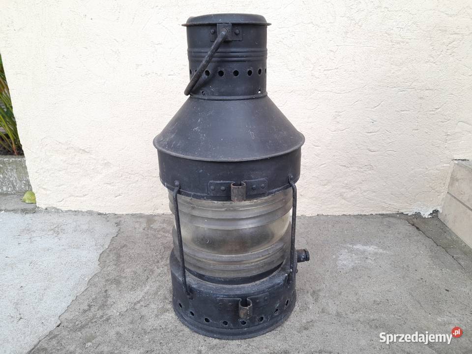 Lampa naftowa okrętowa kotwiczna Goleniów